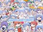  animal_ear_fluff animal_ears bangs blue_hair blush braid breasts carrot_hair_ornament eyebrows_visible_through_hair food-themed_hair_ornament hair_ornament hololive kukie-nyan long_hair looking_at_viewer m1_bazooka moona_hoshinova multicolored_hair oozora_subaru open_mouth rabbit_ears rabbit_girl rocket_launcher sakura_miko smile takanashi_kiara thick_eyebrows twin_braids twintails two-tone_hair usada_pekora virtual_youtuber weapon white_hair 