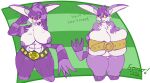  abstract_background big_breasts big_nipples big_the_cat boob_belt breasts curvaceous curvy_figure female flexing hi_res huge_breasts inverted_nipples muscular muscular_female nipples nude overweight sega slightly_chubby smalls_the_cat smile smirk sonic_the_hedgehog_(series) sonomatic text voluptuous wrestling_belt 