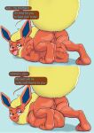  absurd_res after_vore anus big_butt blush brother brother_and_sister butt cinder_(justwhite) digestion eevee eeveelution female feral flareon genitals group half-closed_eyes hi_res incest_(lore) justwhite narrowed_eyes nintendo oral_vore pok&eacute;mon pok&eacute;mon_(species) pussy sibling sister smile thick_thighs tongue tongue_out video_games vore 