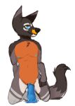  anthro colored_sketch dildo male parkwillbark sex_toy sketch solo toy 