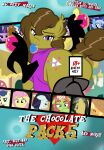  absurd_res advertisement applejack_(mlp) art_pack bat_pony bonbon_(mlp) butt coloratura_(mlp) cover cutie_mark daring_do_(mlp) equid fan_character fart fart_fetish female feral fluttershy_(mlp) food for_sale friendship_is_magic group hi_res implied_fart implied_scat intersex intersex/intersex mammal moon_pearl my_little_pony on_model succubi_samus tree_hugger_(mlp) 