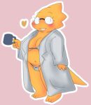  &lt;3 alphys alpi anthro belly big_breasts bikini blush breasts buckteeth camel_toe chubby_anthro chubby_female clothed clothing coat container cup deep_navel eyewear female front_view glasses hi_res holding_cup holding_object lab_coat lizard looking_at_viewer navel non-mammal_breasts open_clothing open_coat open_topwear reptile scales scalie simple_background skimpy slightly_chubby smile solo standing string_bikini swimwear teeth thick_tail thick_thighs three-quarter_view topwear undertale undertale_(series) video_games yellow_body yellow_scales 