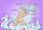  2021 alolan_ninetales anthro balls bodily_fluids bovid breast_grab breasts caprine clenched_teeth collar cum cum_in_pussy cum_inside dated dialogue duo english_text female from_front_position genital_fluids genitals hand_on_breast hi_res hickey kiss_mark lipstick lipstick_on_balls lying makeup male male/female mammal missionary_position moan nintendo on_back open_mouth penetration penile penile_penetration penis penis_in_pussy pok&eacute;mon pok&eacute;mon_(species) pussy regional_form_(pok&eacute;mon) salaji sex sheep signature simple_background snax_(honeypotsheep) teeth text vaginal vaginal_penetration video_games wayesh 
