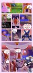  absurd_res asderzx butt canid canine cinderace comic dialogue duo felid feline hi_res lagomorph lucario male male/male mammal meowth nintendo pok&eacute;mon pok&eacute;mon_(species) video_games 