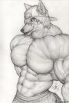  abs anthro baseball_cap biceps big_muscles boxers_(clothing) canid canine clothing fox hair hat headgear headwear huge_muscles jugg4 looking_at_viewer male mammal muscular muscular_anthro muscular_male navel nipples pecs smile solo underwear veiny_muscles 