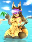  absurd_res anthro chainilla_(artist) felid feline female hi_res mammal serval solo 