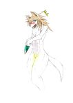  anthro blush bodily_fluids canid canine canis clothing domestic_dog female fur genital_fluids hi_res mammal mttbsmn multi_nipple nipples nude omorashi open_mouth peeing solo underwear urine watersports wet wet_clothing wet_underwear wetting white_body white_fur 