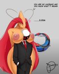  absurd_res anthro big_breasts big_female breasts duo female hi_res huge_breasts human male male/female mammal milotic nintendo pok&eacute;mon pok&eacute;mon_(species) president_alexander thick_thighs video_games 