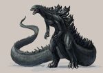  full_body godzilla godzilla_(series) grey_background monster no_humans simple_background teru_sakura 