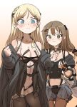  2girls chan_seong girls&#039;_frontline highres k2_(girls&#039;_frontline) k5_(girls&#039;_frontline) multiple_girls 