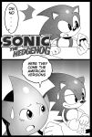  absurdres annoyed clenched_hands crossover english_text food furry furry_male gloves greyscale highres holding holding_food kaylla logo monochrome onigiri open_mouth ristar ristar_the_shooting_star sitting sonic_(series) sonic_the_hedgehog sonic_the_hedgehog_(classic) speech_bubble sweatdrop worried 