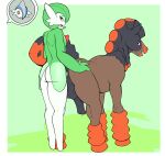  anal anal_penetration animal_genitalia animal_penis bestiality cutaway equine_penis featureless_feet feral fours_(artist) from_behind_position gallade gardevoir genitals group hi_res humanoid humanoid_on_feral looking_back male male/male mudsdale nintendo open_mouth open_smile penetration penis pok&eacute;mon pok&eacute;mon_(species) sex smile video_games 