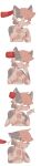  absurd_res anthro calico_cat chewybun domestic_cat duo ear_penetration felid feline felis female hi_res kenshi_(character) long_image mammal mottled penetration piebald tall_image 