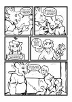  annoyed anthro argument biobasher blush boop clothed clothing comic dialogue female hair hi_res hoodie human legendary_pok&eacute;mon male mammal mewtwo nidoking nintendo pok&eacute;mon pok&eacute;mon_(species) speech_bubble topwear transformation video_games 