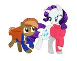  alpha_channel blazer blouse blue_eyes bottomless brown_body brown_fur button_mash_(mlp) clothed clothing crossover cutie_mark duo earth_pony equid equine female feral friendship_is_magic fur harmonium hasbro horn horse jacket male mammal mane multicolored_mane musical_instrument my_little_pony necktie orange_mane parody pony punch-drunk_love purple_mane rarity_(mlp) shirt simple_background size_difference topwear transparent_background two_tone_mane unicorn white_body white_fur yellow_eyes zoruanna68 