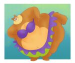  absurd_res anthro border clothed clothing female hands_on_hips hi_res leaning looking_at_viewer mammal morbidly_obese morbidly_obese_anthro morbidly_obese_female navel nickelodeon obese obese_anthro obese_female overweight overweight_anthro overweight_female rodent sambaba sandy_cheeks sciurid simple_background smile smiling_at_viewer solo spongebob_squarepants white_border 