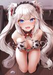  absurd_res animal_humanoid animal_print breasts cat_humanoid clothed clothing cow_print cute_fangs felid felid_humanoid feline feline_humanoid female hi_res humanoid looking_at_viewer mammal mammal_humanoid open_mouth open_smile oxenia pupils slit_pupils smile solo veibae virtual_youtuber vshojo 