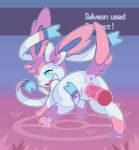  &lt;3 animated anus blue_eyes blush bodily_fluids butt camotli cum cute_expression cute_eyes cute_fangs duo eeveelution female female_penetrated genital_fluids male male/female mammal nintendo one_leg_up penetration pok&eacute;mon pok&eacute;mon_(species) raised_leg sylveon vaginal vaginal_penetration video_games 