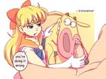  aino_minako bestiality bishoujo_senshi_sailor_moon cartoon_network cow cow_&amp;_chicken crossover cum cum_in_nose doing_it_wrong interspecies nosejob penis sailor_venus utilizator what 