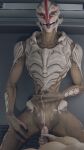  absurd_res alien balls bodily_fluids bodypaint commander_shepard cum cum_on_body desk doinks-ahoy dominant dominant_male duo face_paint female furniture gasping genital_fluids genitals green_eyes hand_on_penis happy hi_res looking_pleasured male male/female mass_effect mass_effect_2 masturbation moan nyreen_kandros penis pussy romantic seductive sex size_difference slick table turian vaginal video_games xeno 