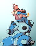  amphibian anthro areola big_breasts breast_grab breasts caila_the_charmeleon charmeleon duo female female/female female_pred female_prey fingering fire forced frog genitals hand_on_breast hi_res licking lizard nintendo nipples non-mammal_breasts nude omny87 oral oral_vore pok&eacute;mon pok&eacute;mon_(species) pussy reptile scalie seismitoad swallowing tongue tongue_out unwilling_vore video_games vore 