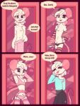  ambiguous_gender anthro clothed clothing comic conditional_dnp dress hi_res leggings legwear lingerie magic mammal mirror mouse murid murine reggie_(whygena) rodent sleeves topless towel wet whygena 