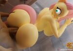  3d_(artwork) anal anal_penetration anthro anthrofied big_breasts big_butt breasts butt button_mash_(mlp) digital_media_(artwork) equid equine female female_penetrated fluttershy_(mlp) friendship_is_magic genitals hasbro huge_butt male male/female male_penetrating male_penetrating_female mammal my_little_pony penetration penile penile_penetration penis penis_in_ass sex sfrogue shower shower_sex 