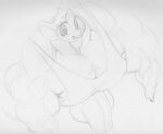  anthro big_ears big_muscles bulge clothing equid equine fingers freckles friendship_is_magic genital_outline grin hasbro horn huge_muscles hyper hyper_muscles male mammal monochrome muscular muscular_anthro muscular_male my_little_pony penis_outline sbshouseofpancakes smile snails_(mlp) solo unicorn 