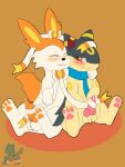  eeveelution hi_res male male/male masturbation nintendo pok&eacute;mon pok&eacute;mon_(species) quilava sylveon synge syngie_(artist) video_games 