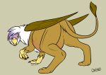  absurd_res annoyed avian belly butt digitigrade female feral friendship_is_magic gilda_(mlp) gryphon hasbro hi_res kick looking_back my_little_pony mythological_avian mythology pregnant pregnant_female solo xenopony456 