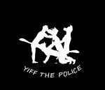  absurd_res anthro bw canid canine fox group hi_res male male/male mammal shadowgraph silhouette yiff_the_police 