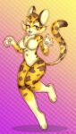 absurd_res chainilla_(artist) claws felid female hi_res kirby kirby_(series) leopard mammal nintendo pantherine solo video_games 