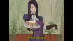  anime_coloring arcane:_league_of_legends arcane_caitlyn caitlyn_(league_of_legends) cooking cupcake food highres league_of_legends solo 