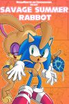  absurd_res anthro archie_comics bikini bunnie_rabbot clothed clothing comic cover cover_art cover_page duo eulipotyphlan female flirting glistening glistening_body hedgehog hi_res lagomorph leporid male male/female mammal mobian_monster rabbit sega sonic_the_hedgehog sonic_the_hedgehog_(archie) sonic_the_hedgehog_(comics) sonic_the_hedgehog_(series) swimwear topless 