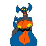  anthro biped breasts clothed clothing digital_media_(artwork) dragon female garchomp ginger_(r-mk) hi_res interspecies looking_at_viewer marine nintendo nipples pok&eacute;mon pok&eacute;mon_(species) pok&eacute;philia scalie simple_background smile solo thick_thighs tongue video_games zarbydafurry 