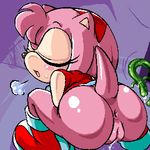  aku_tojyo amy_rose anus ass boots female_ejaculation furry lowres oekaki pussy pussy_juice sigh simple_background sonic_the_hedgehog squirt tail tentacle tentacles tojyo 