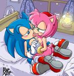  after_sex aftersex aku_tojyo amy_rose cum cum_in_pussy cum_inside french_kiss furry kiss lowres sex sonic sonic_the_hedgehog tojyo 