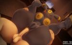  16:10 absurd_res anal anal_penetration anthro balls big_breasts breasts coel3d coel_(coel3d) debian duo eeveelution feet female full_nelson full_nelson_(legs_held) genitals grey_body grey_skin gynomorph hi_res humanoid intersex intersex/female luna_(coel3d) merellyn nintendo nipples penetration penile penile_penetration penis penis_in_ass pok&eacute;mon pok&eacute;mon_(species) pussy red_eyes thick thick_thighs umbreon video_games widescreen yellow_nipples 