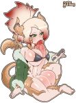  animal_humanoid au_ra autofellatio autotitfuck balls big_balls big_breasts big_penis blonde_hair bodily_fluids bra breast_play breasts clothed clothing final_fantasy gcfmug genitals green_eyes gynomorph hair hi_res horn huge_penis humanoid hyper hyper_genitalia hyper_penis intersex masturbation multicolored_hair oral oral_masturbation partially_clothed penile penile_masturbation penis phone red_hair saliva scales scalie scalie_humanoid sitting solo square_enix two_tone_hair underwear video_games 