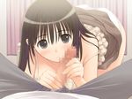  1boy 1girl blush censored fault!! game_cg indoors penis saeki_ai taka_tony tanaka_takayuki 