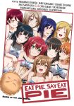  6+girls absurdres american_pie black_hair blonde_hair blue_eyes blue_hair blush breasts brown_hair cleavage closed_eyes closed_mouth collarbone eyebrows_visible_through_hair facing_viewer green_eyes hair_bun highres jan_azure kunikida_hanamaru kurosawa_dia kurosawa_ruby large_breasts long_hair looking_at_another looking_at_viewer love_live! love_live!_sunshine!! matsuura_kanan mole mole_under_mouth multiple_girls ohara_mari open_mouth parody parted_lips ponytail purple_eyes red_hair sakurauchi_riko short_twintails sidelocks smile takami_chika tsushima_yoshiko twintails watanabe_you yellow_eyes 