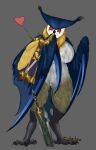  &lt;3 absurd_res anthro armor big_breasts bird_wyvern blades breasts capcom duo feathers female genitals hi_res male malfestio medicinal_succ monster_hunter pussy red_eyes scale_knight_(medicinalsucc) talons thick_thighs video_games wings 