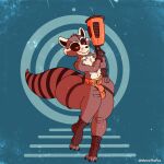  absurd_res anthro big_butt bulge butt guardians_of_the_galaxy gun hi_res huge_butt hyper hyper_butt male mammal marvel metrothefox procyonid raccoon ranged_weapon rocket_raccoon solo weapon 