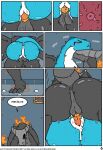  2022 4_fingers angry anus balls big_butt black_eyes blackdragon4444 blue_body blue_scales blush bodily_fluids bone bubble_butt building butt colmillo_de_fuego comic cum cum_on_balls cum_on_butt cum_on_penis detailed_background dialogue dinosaur dominant dominant_male dragon dromaeosaurid duo embrace erection eyes_closed fangs feathered_dinosaur feathers female female_on_bottom female_on_top female_penetrated feral fingers from_behind_position furniture genital_fluids genitals grey_body grey_scales hi_res horn hug igneotus imminent_knotting imminent_sex interspecies long_tail luxinia male male/female male_on_top male_penetrating male_penetrating_female mounting nervous nude on_bottom on_top onomatopoeia ovum penetration penis precum presenting presenting_anus presenting_hindquarters presenting_pussy pussy pussy_juice pussy_juice_on_penis raised_tail red_eyes reptile romantic romantic_couple scales scalie sex sharp_fangs sharp_teeth skull skull_head sound_effects spanish_text speech_bubble spikes sweat sweatdrop sweaty_balls sweaty_butt sweaty_genitalia sweaty_legs sweaty_penis sweaty_thighs teeth text theropod thick_tail thick_thighs utahraptor vaginal vaginal_penetration webcomic webcomic_character white_body white_scales wide_hips wings 