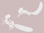  2022 ambiguous_gender anus anus_only digital_drawing_(artwork) digital_media_(artwork) eyes_closed feral flat_colors fur grey_background hi_res labbit1337 mammal presenting rodent sciurid simple_background solo spread_legs spreading white_body white_fur y_anus 