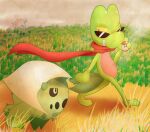  ambiguous_gender bundefault cacnea duo feral hi_res invalid_tag male male/male mammal nintendo pok&eacute;mon pok&eacute;mon_(species) pose smile treecko treeckobro video_games 