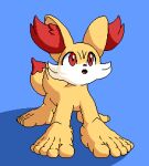  5_toes big_feet canid canine feet fennec fennekin feral foot_hands fox hi_res huge_feet humanoid_feet hyper hyper_feet mammal marblepan nintendo pok&eacute;mon pok&eacute;mon_(species) quadruped toes unusual_anatomy video_games what what_has_science_done 