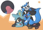  alec_the_riolu anal anal_penetration doggystyle duo feral from_behind_position genitals hugo_the_riolu hugoriolu male male/male nintendo penetration penile penile_penetration penis penis_in_ass pok&eacute;mon pok&eacute;mon_(species) riolu sex video_games 