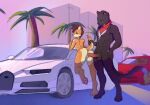  anthro duo felid feline female grand_theft_auto grand_theft_auto_v ioankian male male/female mammal racing rockstar_games sabertooth_(disambiguation) sil_blackmon toofer video_games 