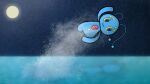  16:9 ambiguous_gender feral hi_res legendary_pok&eacute;mon manaphy mespy_(artist) moon nintendo pok&eacute;mon pok&eacute;mon_(species) reflection solo splash video_games water widescreen 